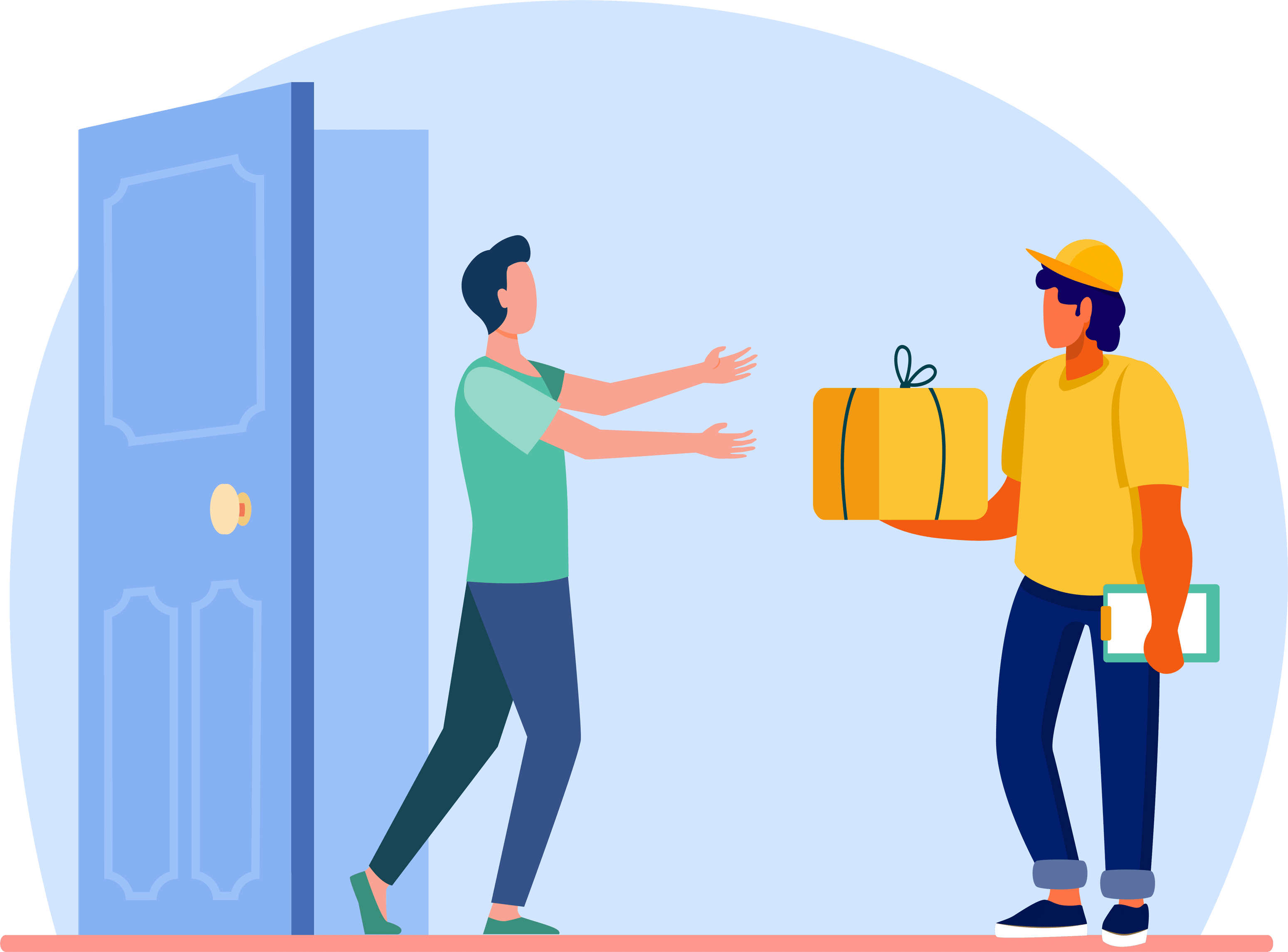 Streamlined, Reliable Deliveries Every Day - Domestic shipping - quickdaak